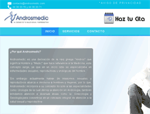 Tablet Screenshot of androsmedic.com
